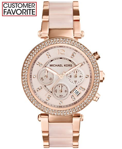 michael kors female rose gold watch|michael kors watch mk5896.